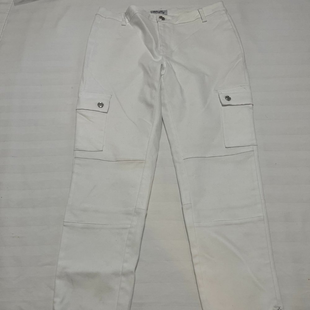 Suko Jeans White Size 8